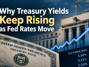 Why Treasury Yields Keep Rising as Fed Rates Move