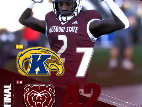 Week 6 Box Score: KENT Golden Flashes 7, MSU Bears 42
