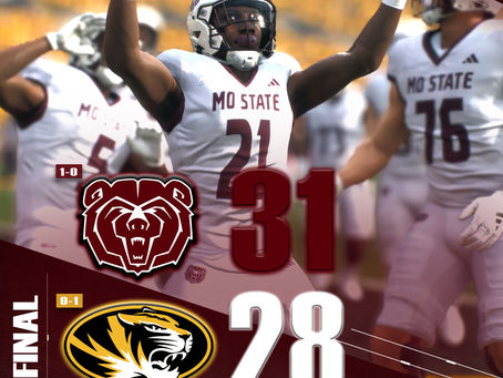Week 1 Box Score: MSU Bears 31, MIZ Tigers 28