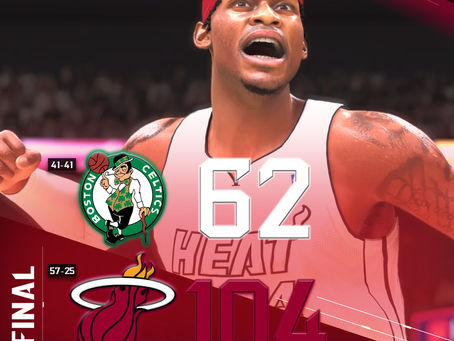 Game 14 Box Score: BOS Celtics 62, MIA Heat 104