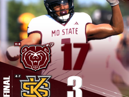 Week 13 Box Score: #17 MSU Bears 17, KENN Owls 3