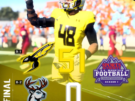 US Mountain Championship Box Score: ASU Swarm 51, RGU White Deer 0