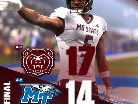 Week 7 Box Score: MSU Bears 17, MTEN Blue Raiders 14