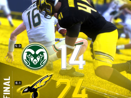 Week 8 Box Score: CST Rams 14, ASU Swarm 24