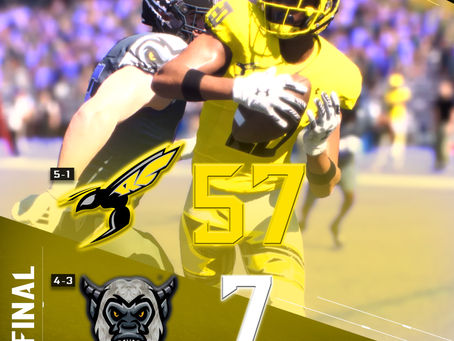 Week 7 Box Score: ASU Swarm 57, GFK Wendigo 7