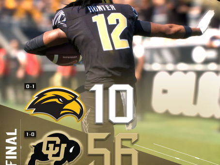 Week 1 Box Score: SMISS Golden Eagles 10, COL Buffaloes 56