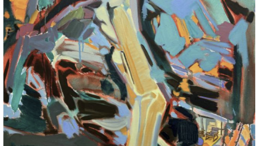 < A glass of cocktail>, 40x30cm, handmade watercolour on paper, 2025, 700 pounds