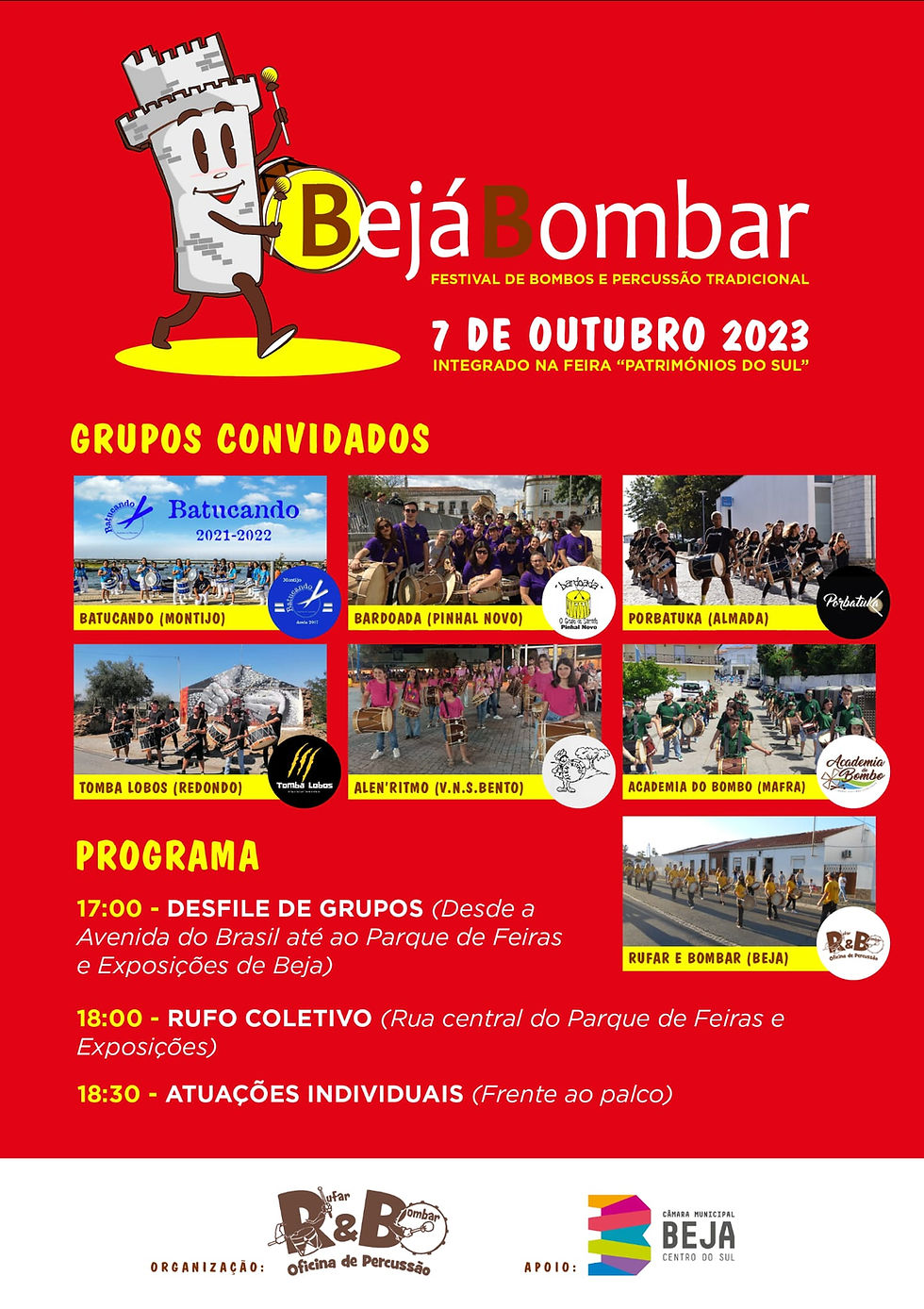Encontro de Bombos em Beja (BejáBombar)