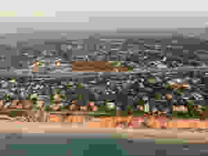חורשת האקליפטוסים בחניון הקרוואנים בית ינאי