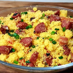 Cuscuz temperado