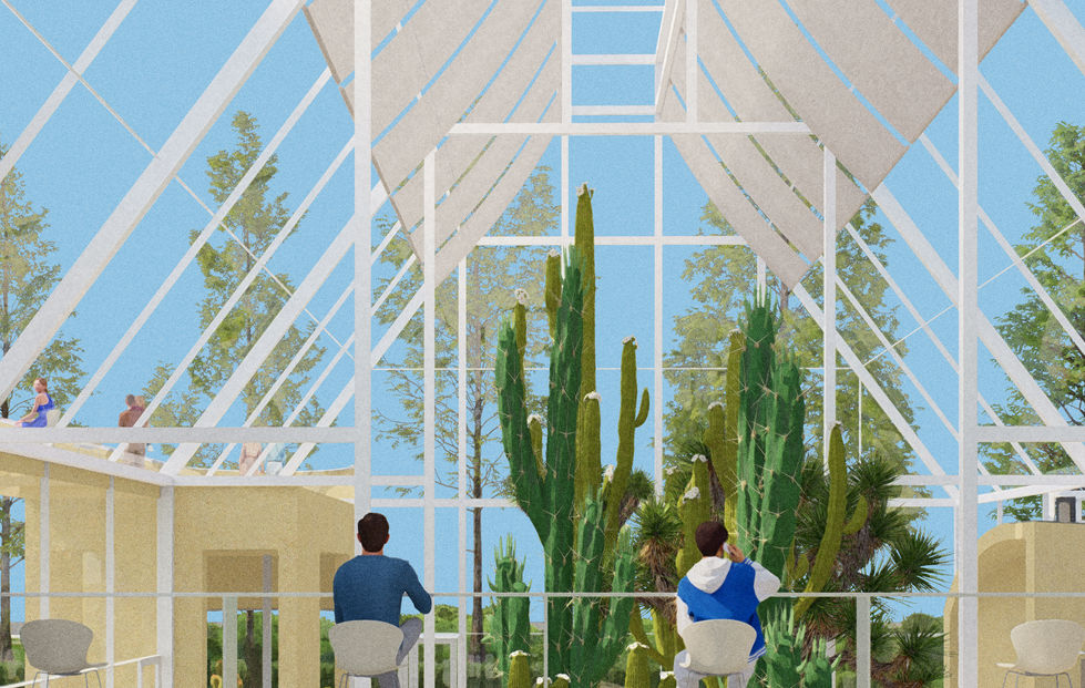 선인장 식물원 리모델링 디자인 ph7 architects 홍성범 건축