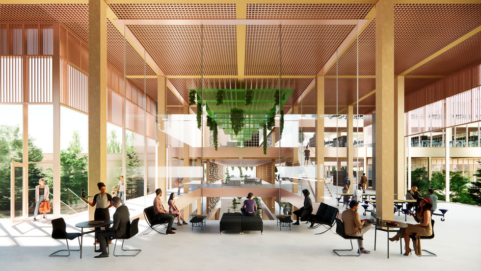 ph7 홍성범 건축가가 건축 인테리어 디자인 설계한 서울 시립 동대문 도서관 공모전