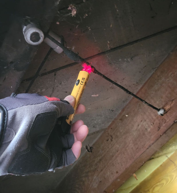 Hot wire test