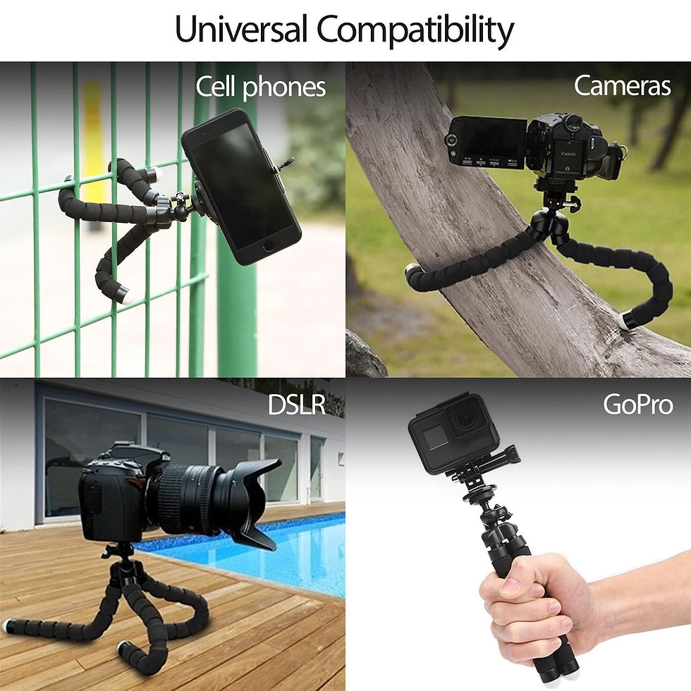 Miniatura: Octopus Tripod Universal Adjustable Stand Phone Holder for iPhone Camera