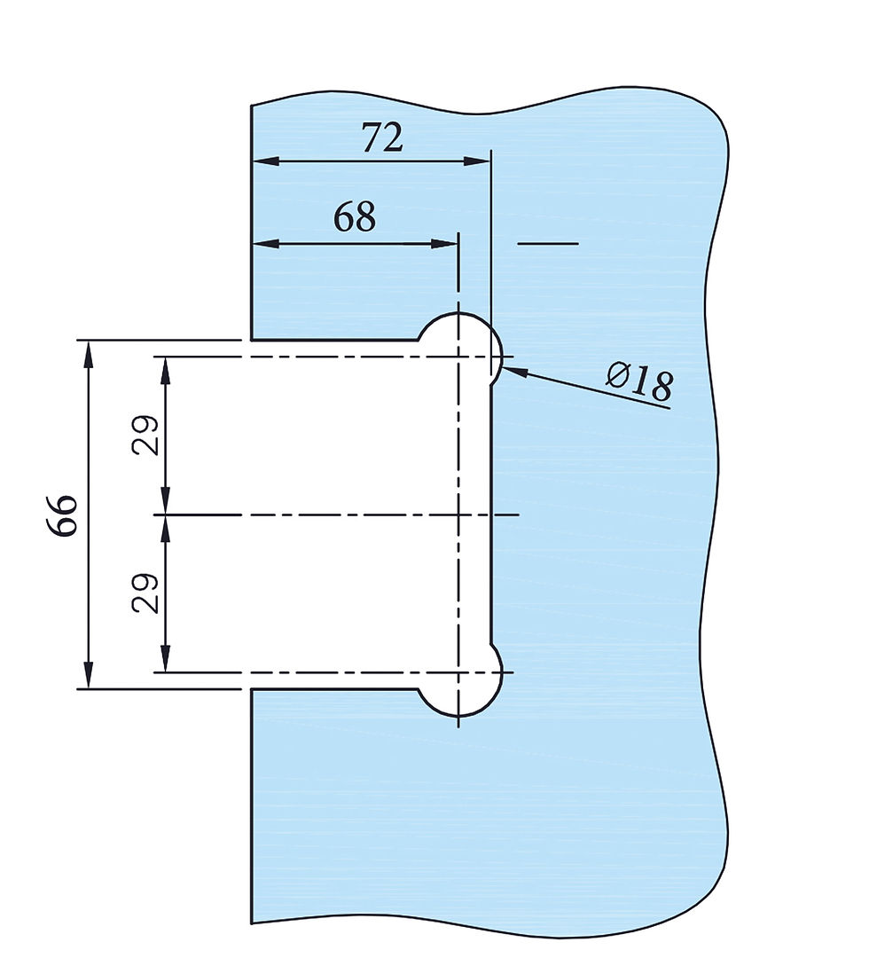 Miniatura: Cerniera Oleodinamica in Acciaio Inox | 01-235-S