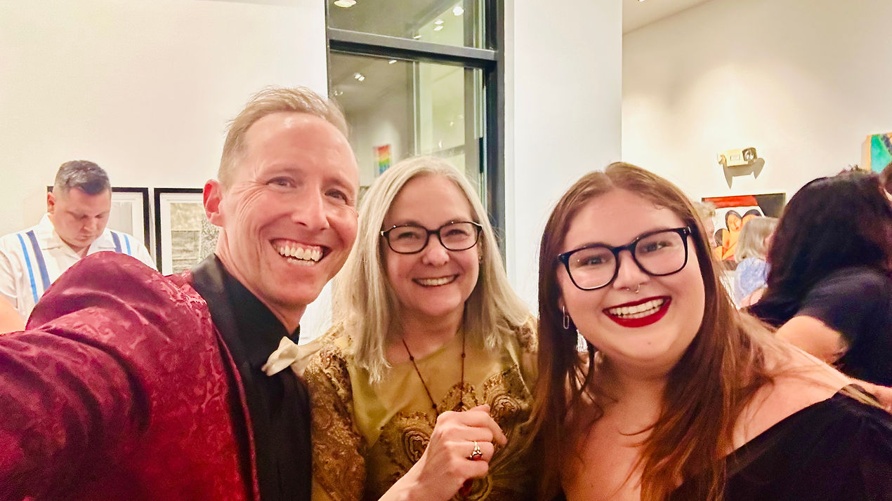 TOI, Susanne, Mark and Cat at Showcase, 2025.jpg