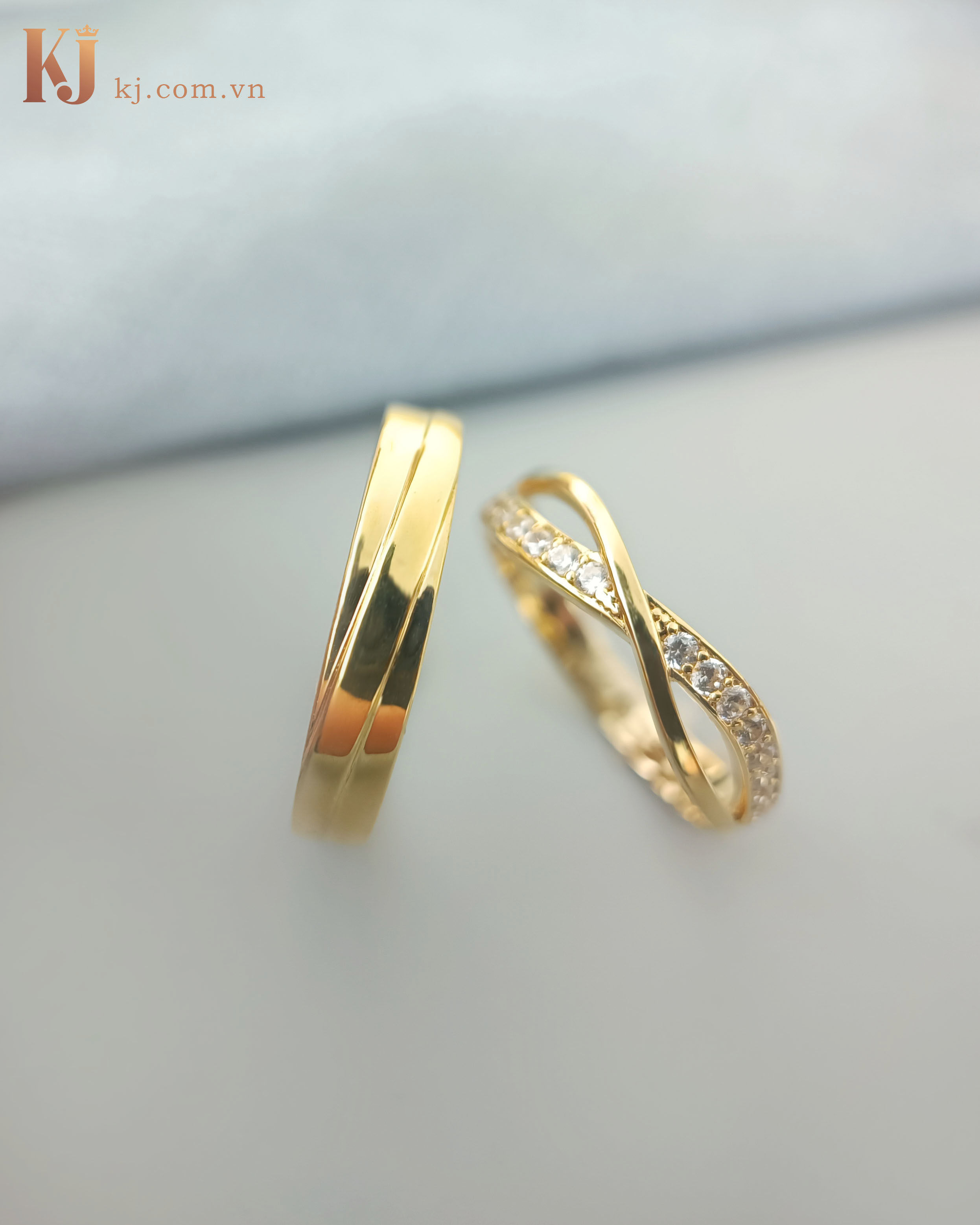 Nhẫn cưới vô cực KJW0110