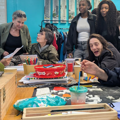 Another happy and uplifting day in drop-in: The heart of New Futures