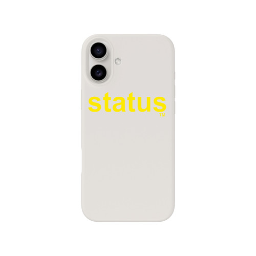 iphone 16 plus white case | status phone cases