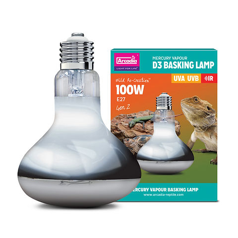 ARCADIA 100w D3 UV HEAT COMBINATION BULB THE TORTOISE HUT