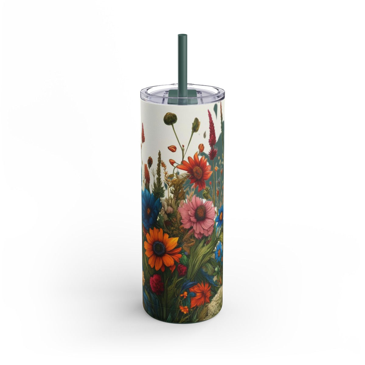 Floral Hydration Tumbler | 20oz Slim & Chic