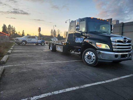 Frost Towing trucks