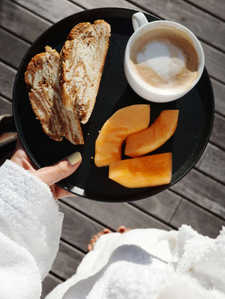 Brunch/breakfast in the Italian Alps