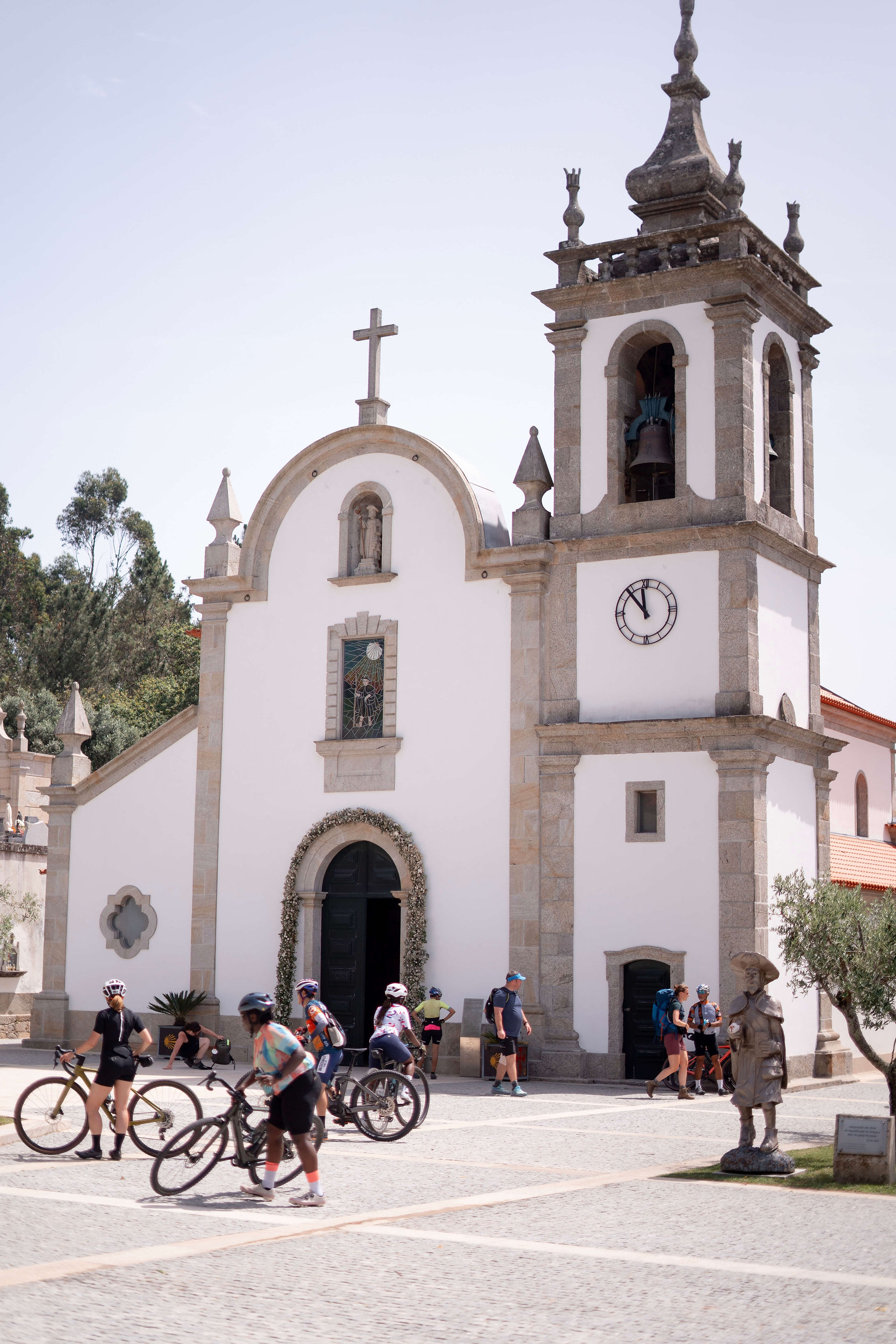 cycling the camino de Santiago in Portugal