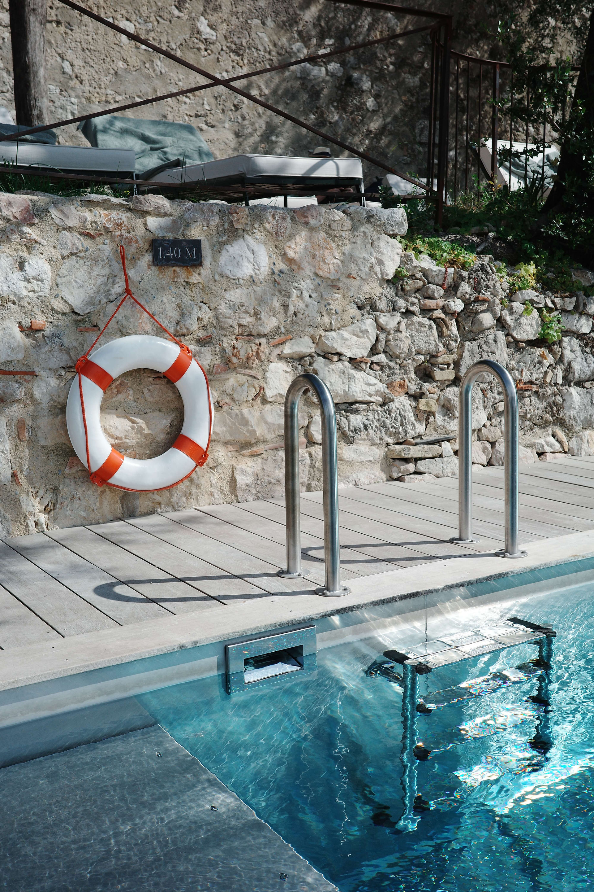Poolside in Nice
