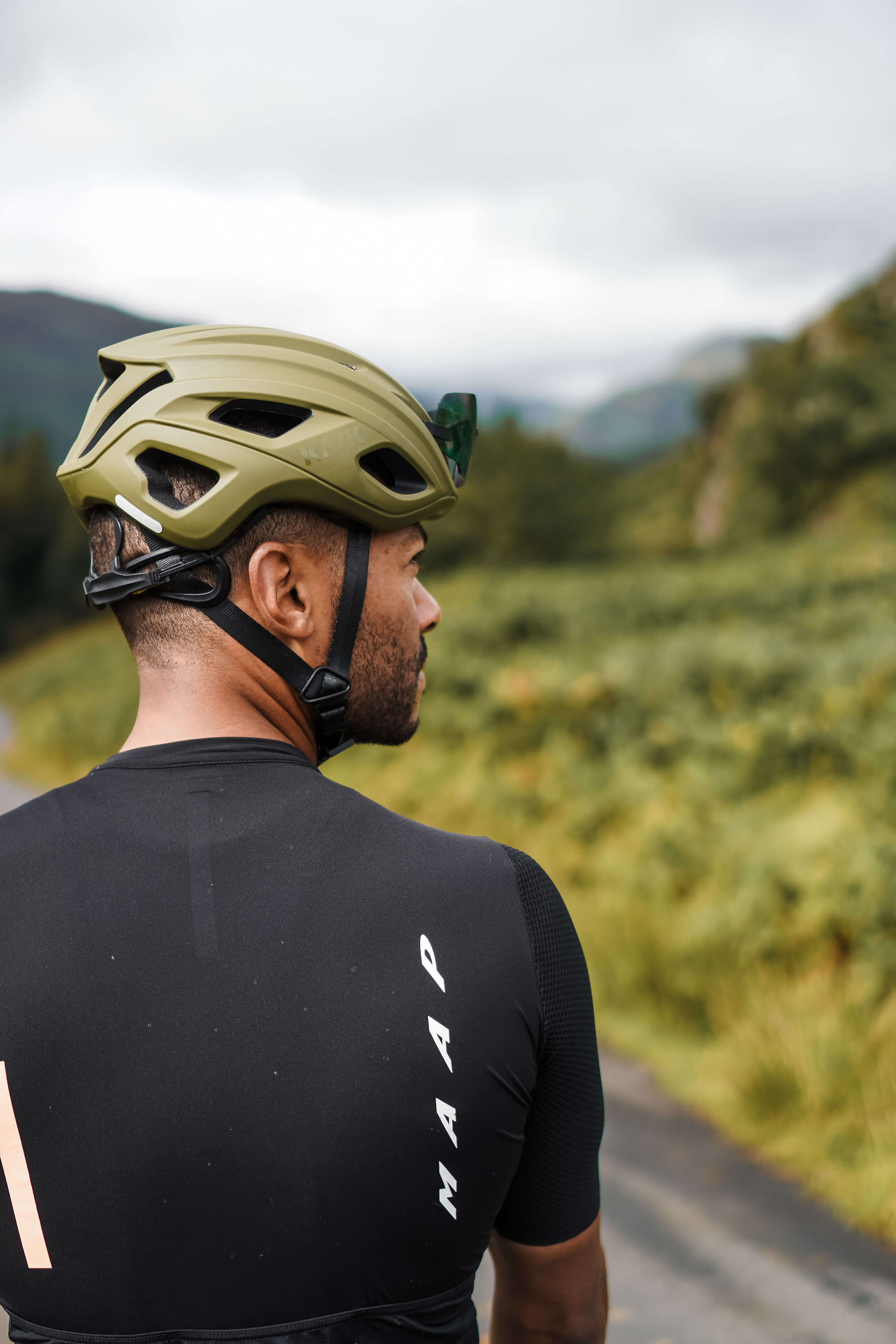 cyclist in the Lake District