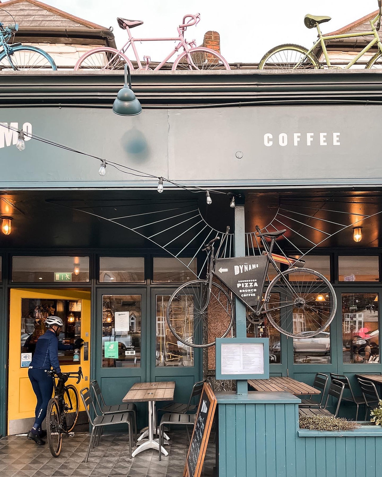 The Dynamo cycling cafe London