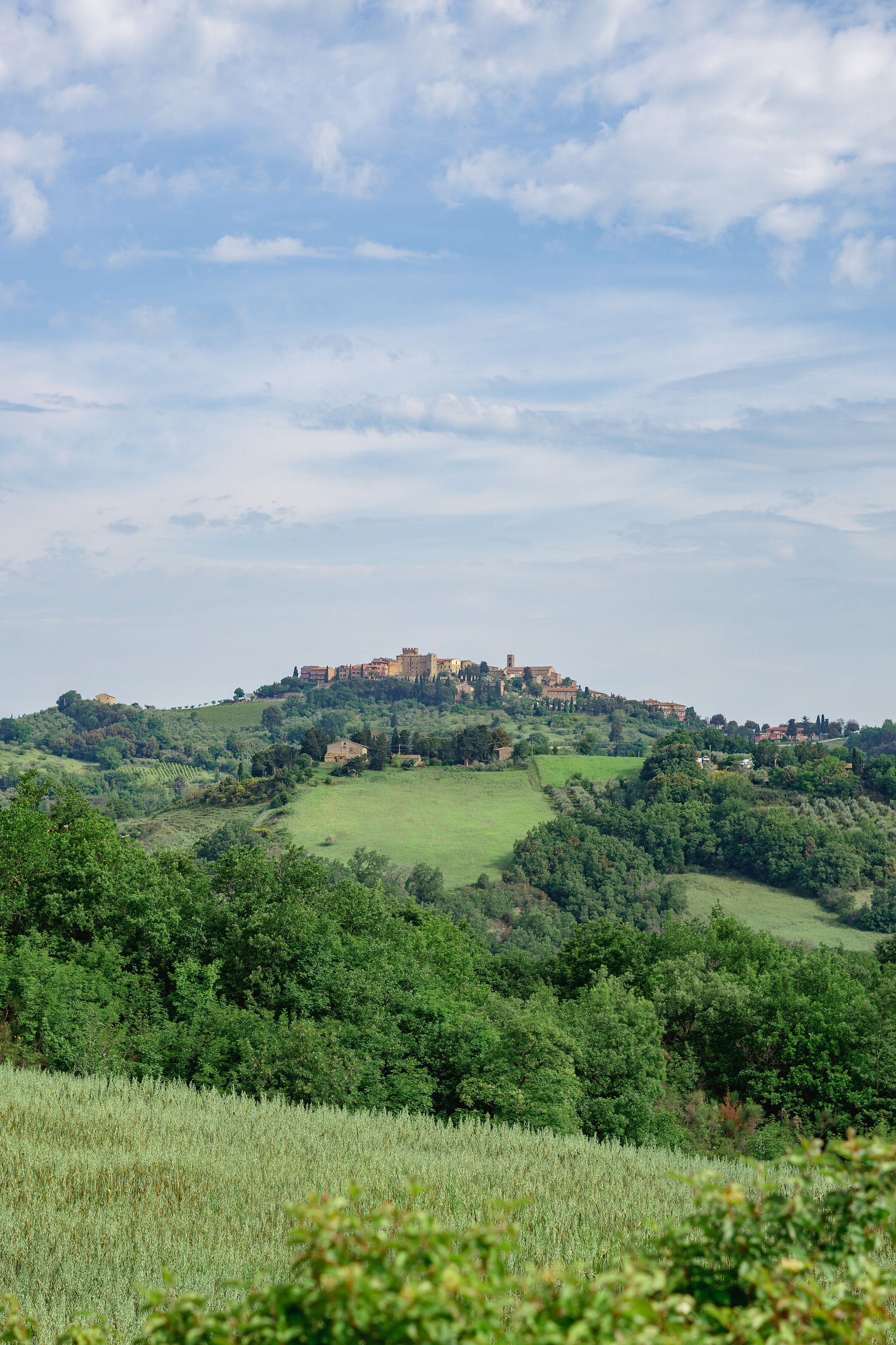 beautiful village of Tuscany