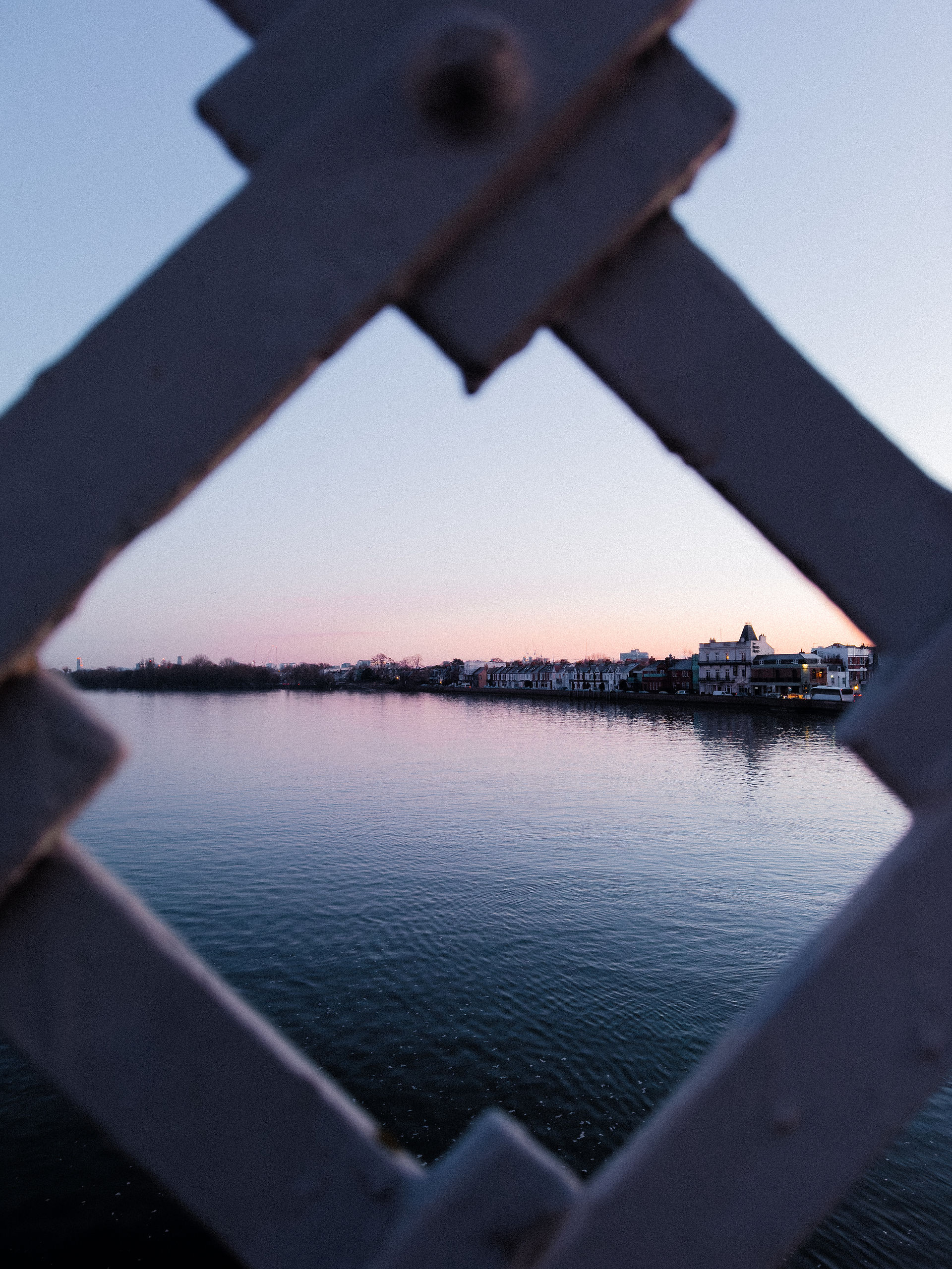 Barnes bridge London sunrise