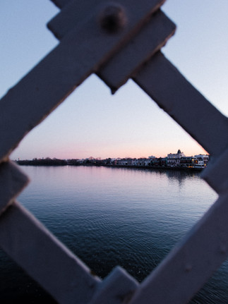 Barnes bridge London sunrise