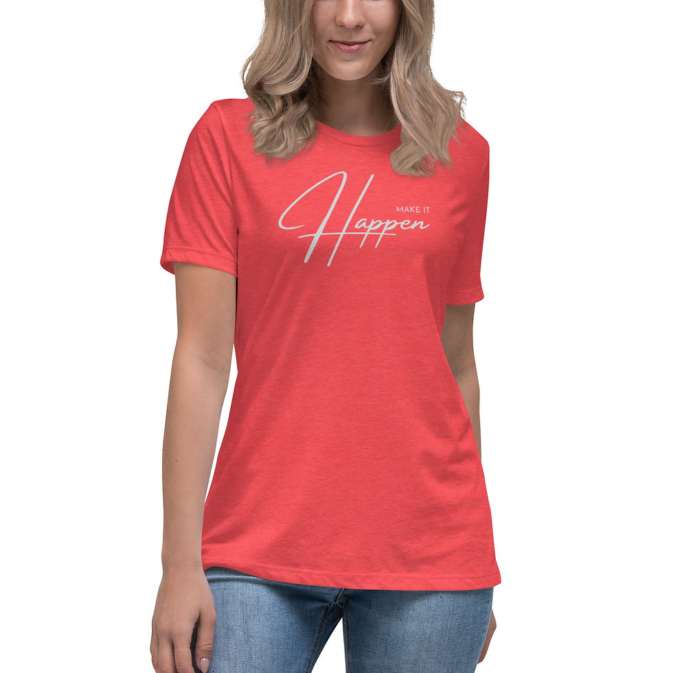 Thumbnail: Women's Relaxed 'Make It Happen' T-Shirt