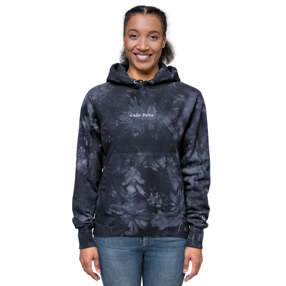 Miniatura: Sudadera con capucha unisex Champion con efecto tie-dye