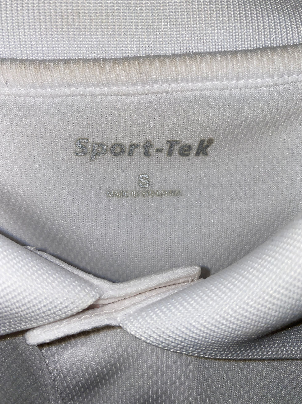 Thumbnail: White 3-Button Short Sleeve Polo