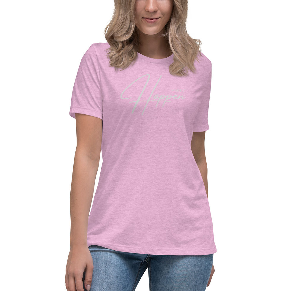 Thumbnail: Women's Relaxed 'Make It Happen' T-Shirt