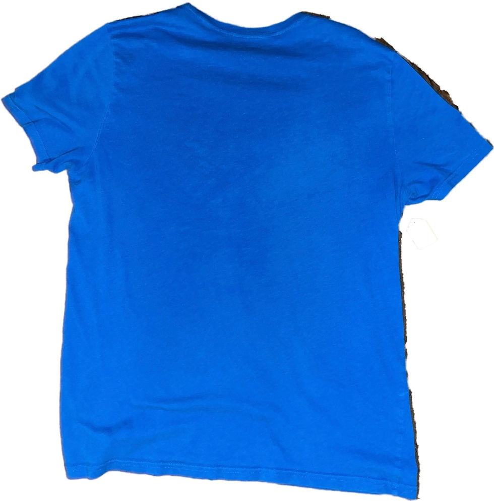 Miniatura: EXPress NYC 1980 Short Sleeve Blue Tee Shirt (M)
