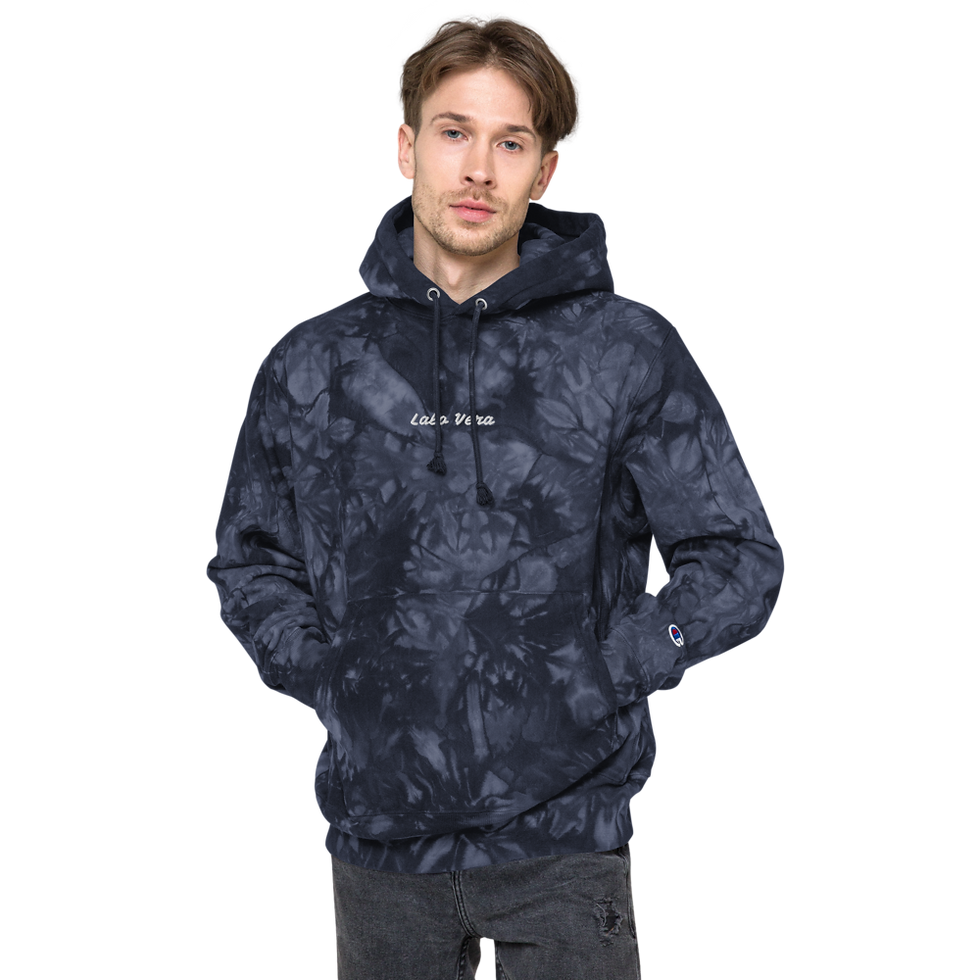 Miniatura: Sudadera con capucha unisex Champion con efecto tie-dye