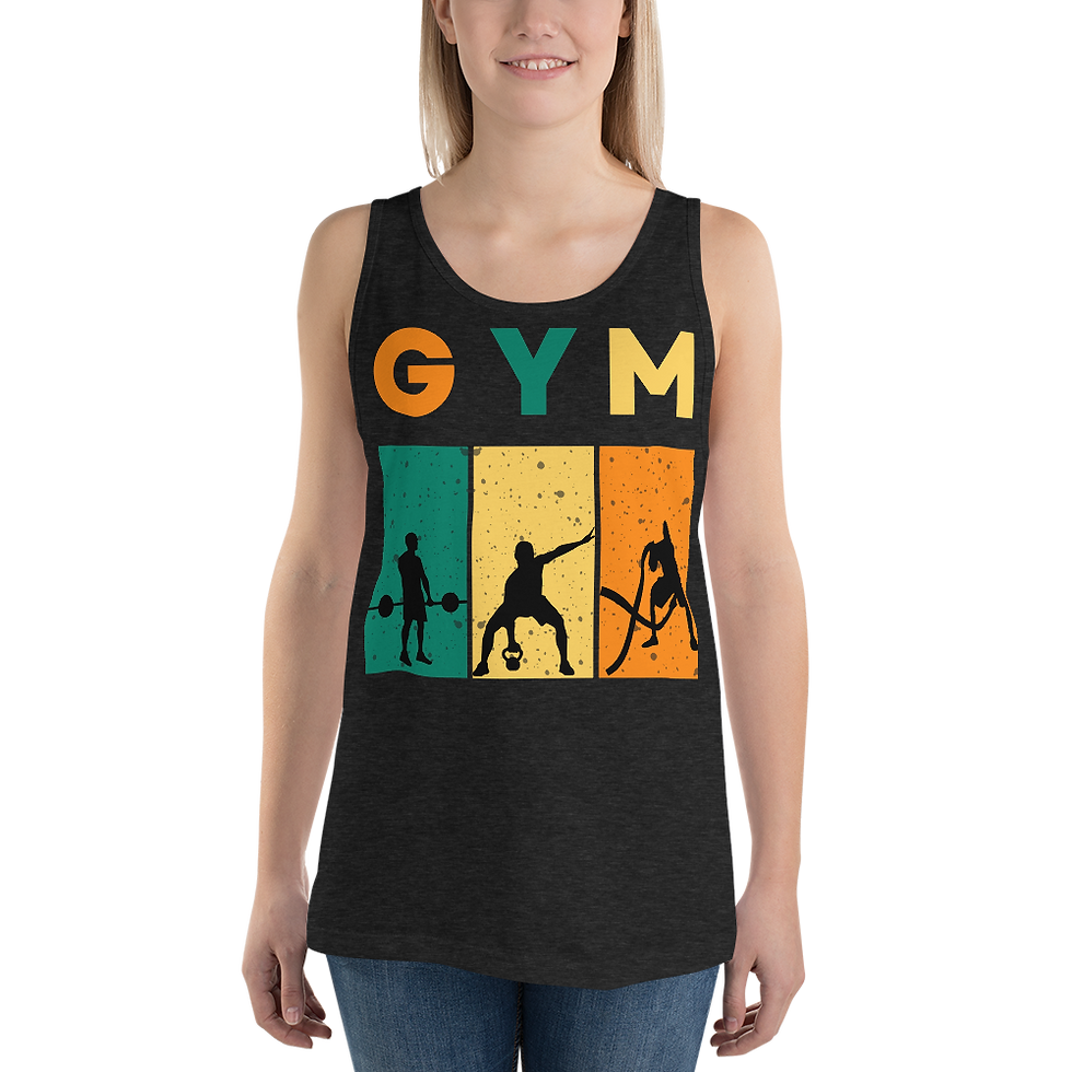 Thumbnail: Gym Just keep moving forward Tank Top