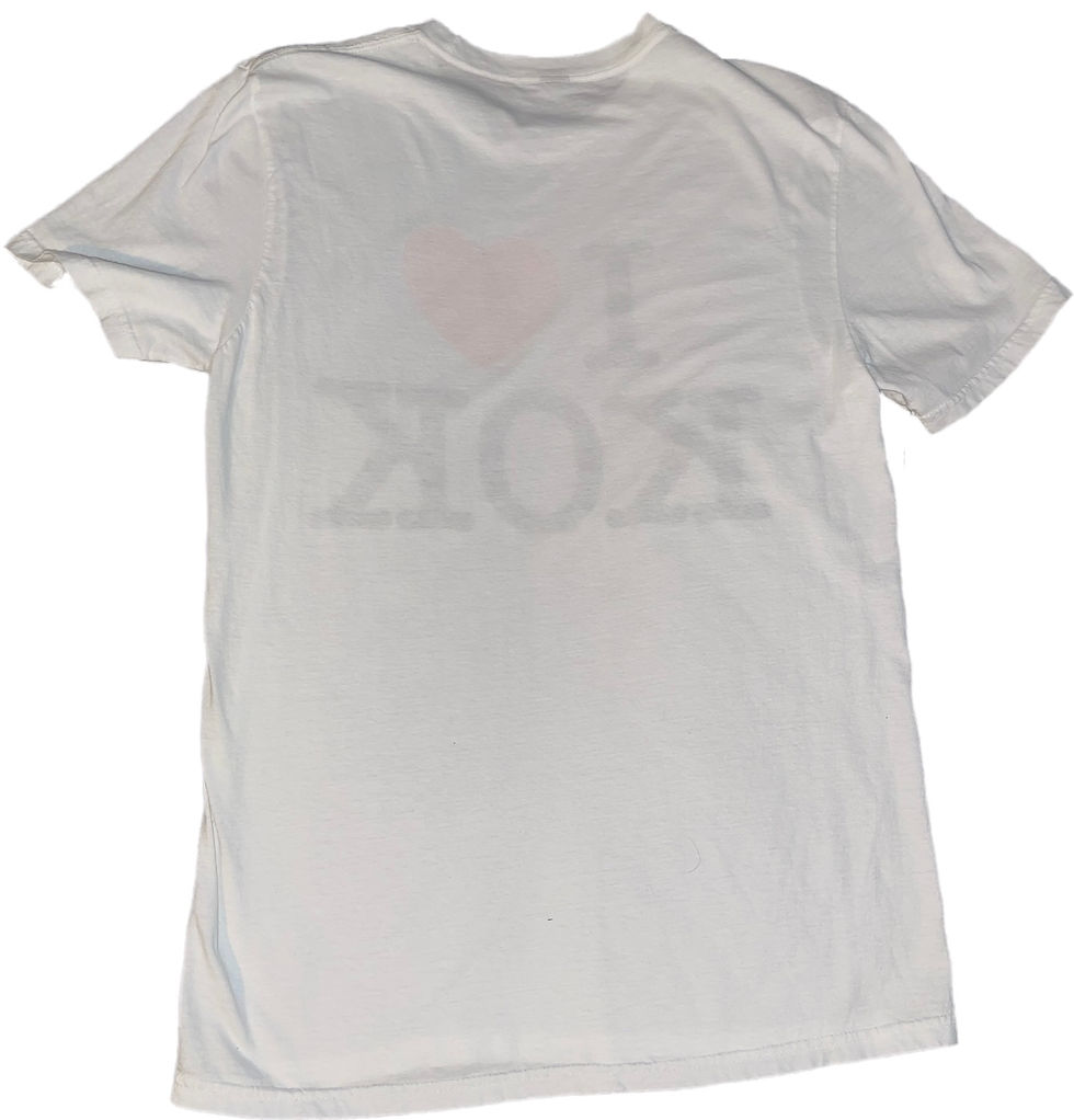 Thumbnail: I ❤️ KOK White Short-Sleeve Tee-Shirt (M)