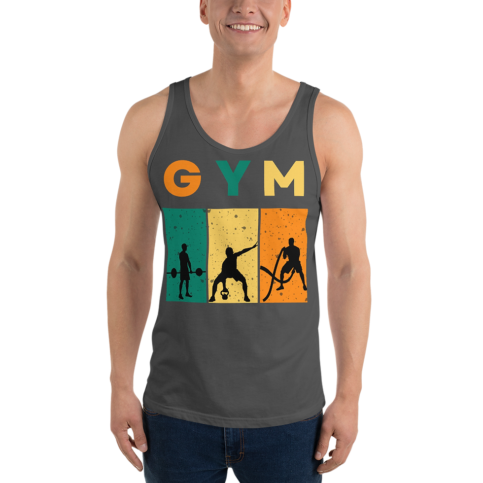 Thumbnail: Gym Just keep moving forward Tank Top