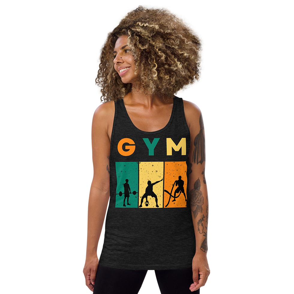 Thumbnail: Gym Just keep moving forward Tank Top