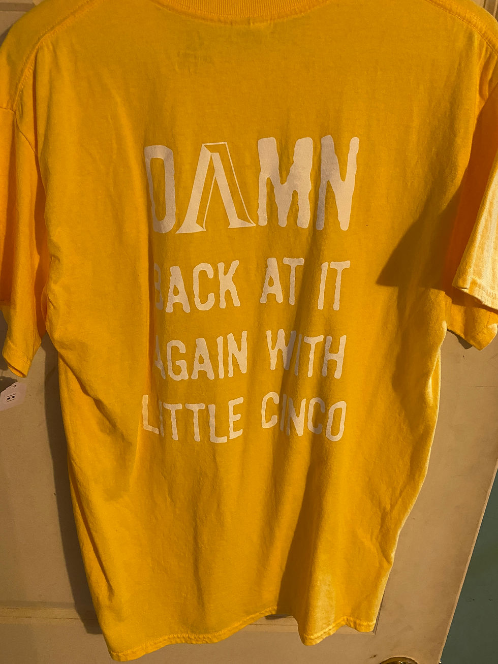 Thumbnail: Little Cinco 2016 Gold Short Sleeve Shirt