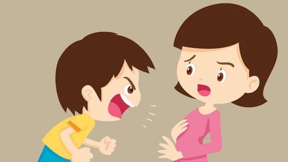 Çocuğuma hayır dediğimde bana tavır alıyor sanki beni sevmiyor !