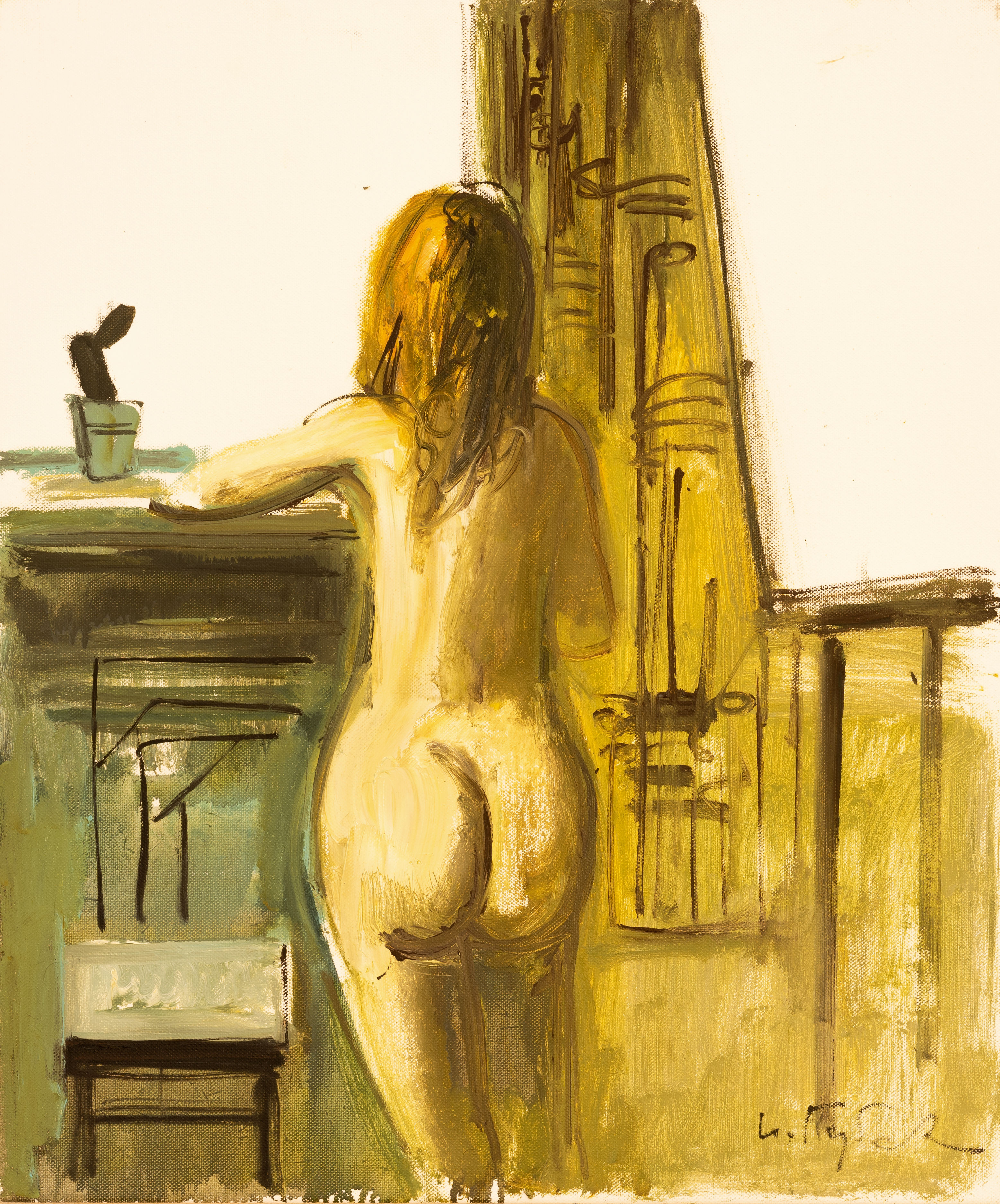 Чокнусь, 2000. Масло, полотно, 60х50 СМ.