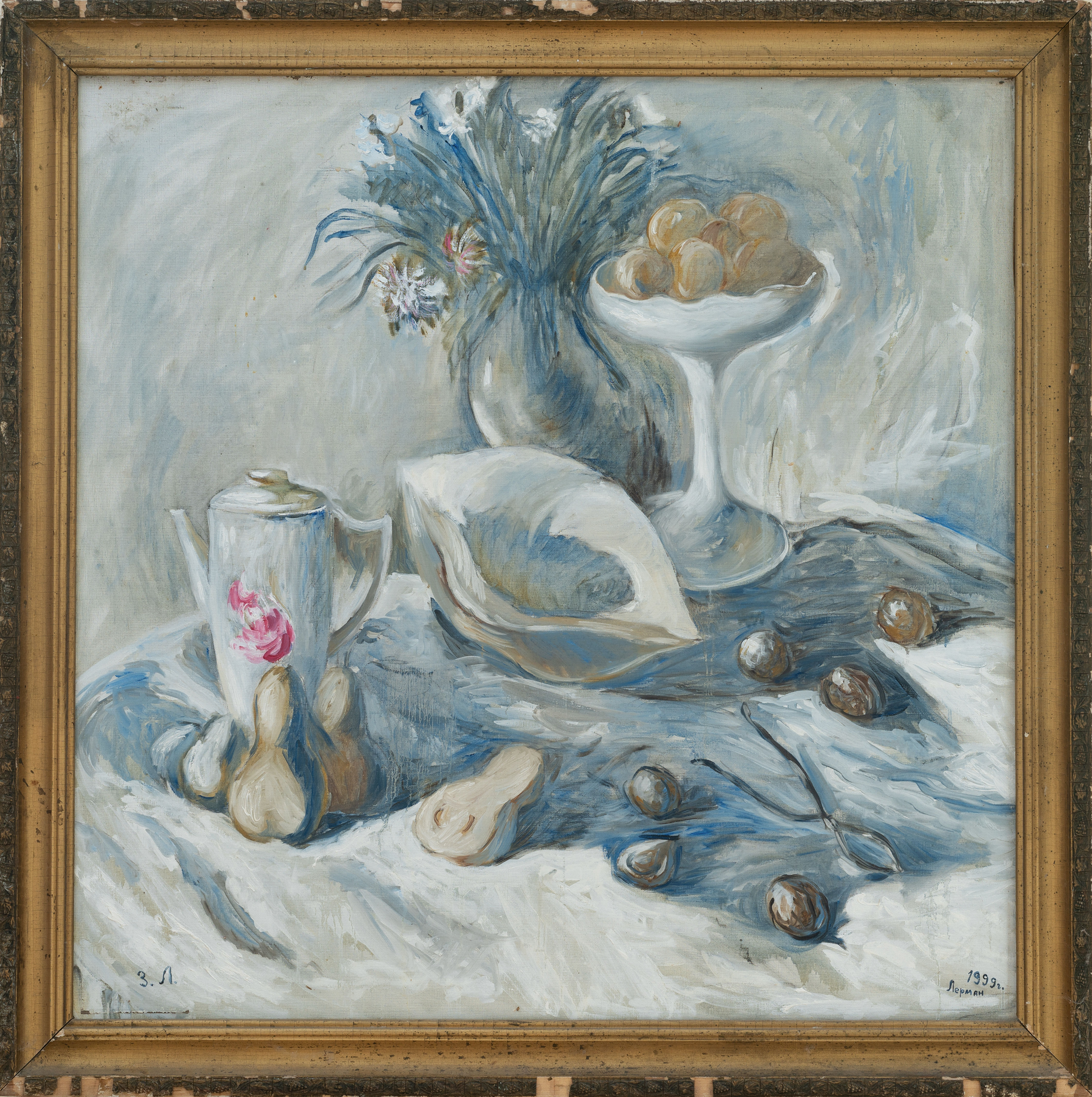 Натюрморт, 1999. Масло, рама