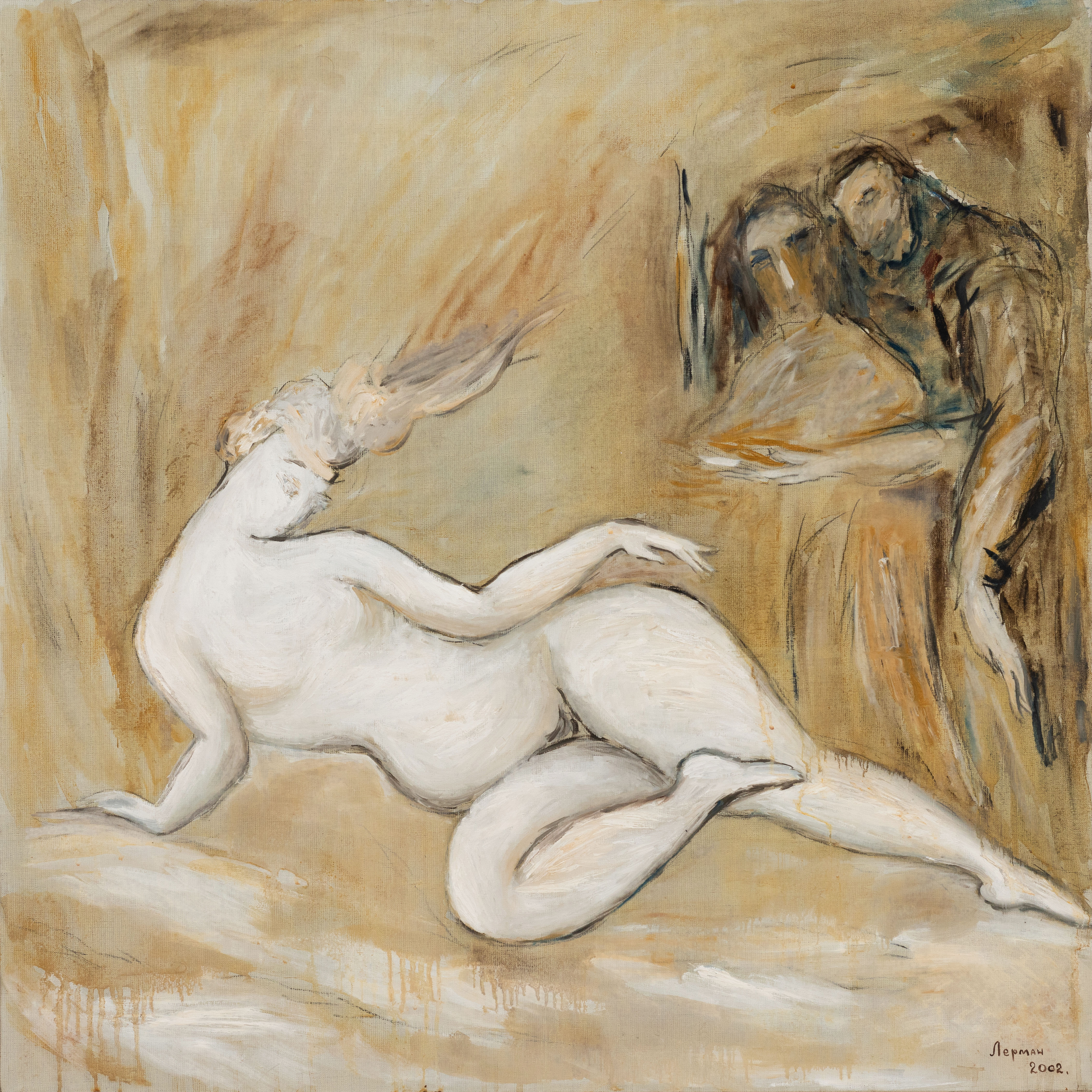 No name, 2001. Полотно, масло