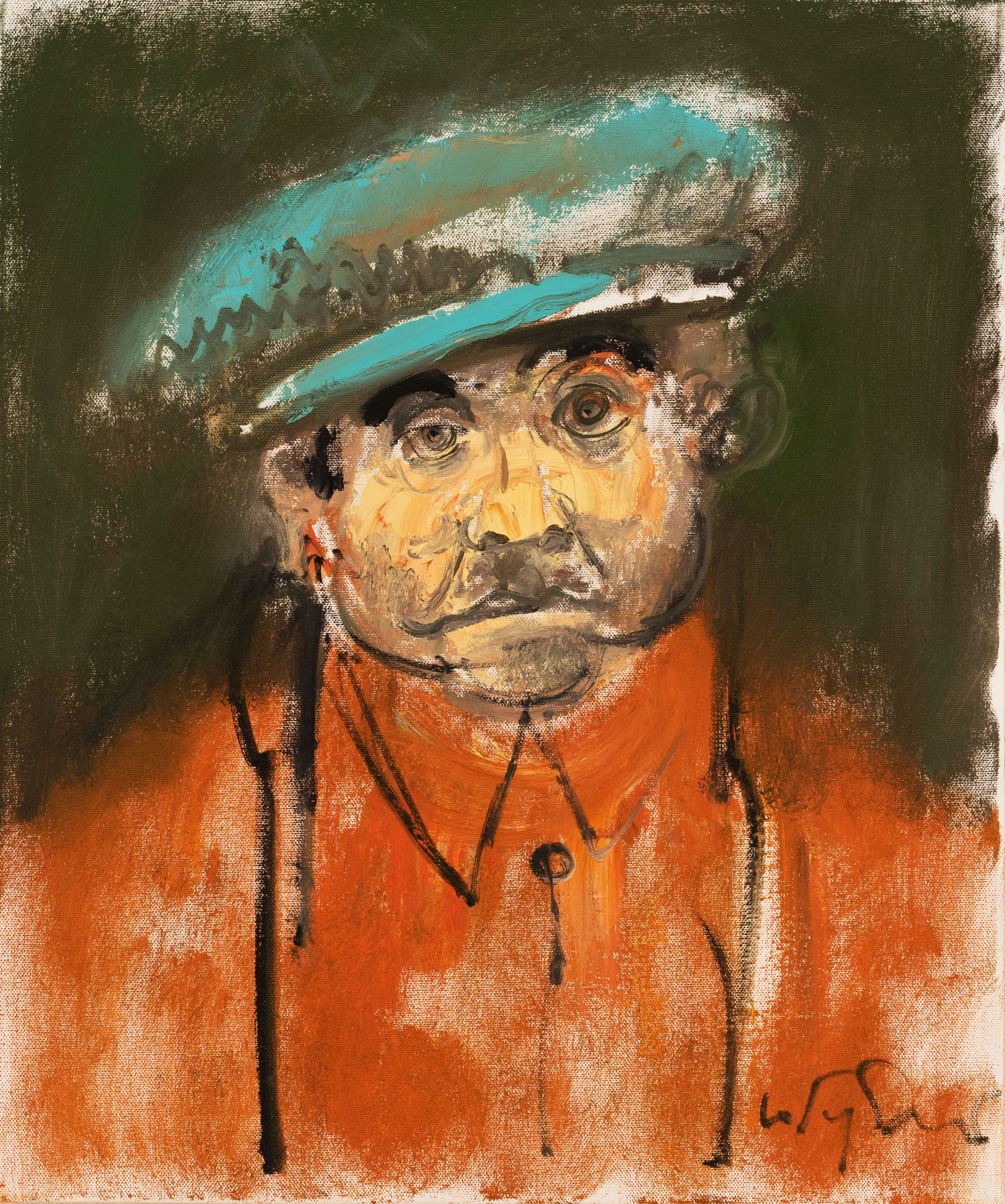 Гість з Кавказу, 2001. Масло, полотно, 50х60 СМ.